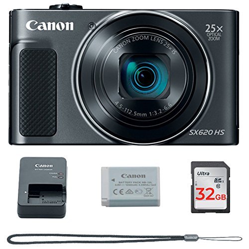Canon PowerShot SX620 Digital Camera w/25x Optical Zoom - Wi-Fi 